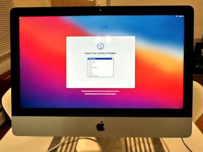 iMac 21' year 2014 SSD 1TB  Ram 8G macOS BigSur  support 32 GB of ram 