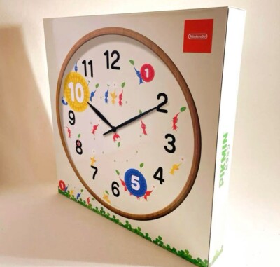 PIKMIN Wall Clock Nintendo TOKYO OSAKA Store Limited New From JPN
