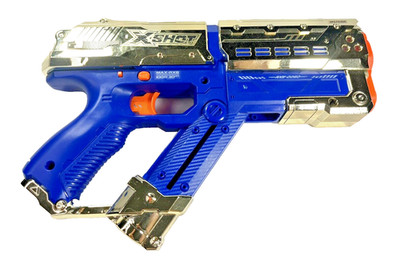 Zuru X-SHOT Chaos Metor RXB-0060 Foam Ball Blaster Gold Royal Edition Tested