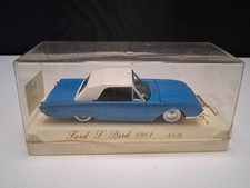 Solido Age d’Or Ford Thunderbird T-Bird 1961 Blue Diecast Model w/ Case
