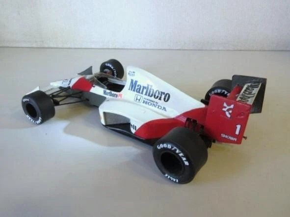 McLaren HONDA MP4/5 STUDIO27 1/20 scale minicar Used Excellent No Box - Image 2 of 4