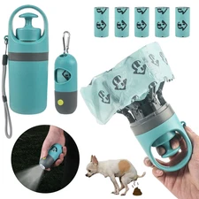 360 Portable Pooper Scooper with Bag Attachment & Dispenser – Lightweight Claw P