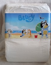 Mega Adult ABDL diaper- Bluey Beach Fun-READ DESCRIPTION FULLY NEW DROP 