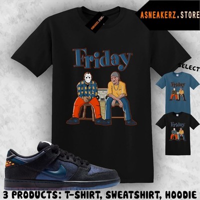 Shirt To Match SB Dunk Low Pro Bluetile Sneaker Matching Tee Friday Freddy Jason