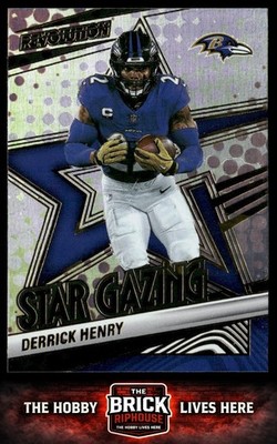 Derrick Henry 2025 Panini Revolution Star Gazing #21 Baltimore Ravens