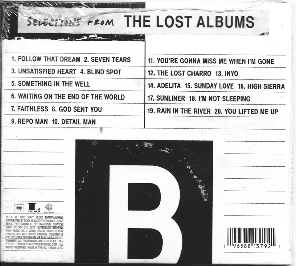 CD - Bruce Springsteen - Lost And Found - Selections From The Lost Albums - Neu - Bild 2 von 2