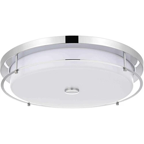 Living District LD304F20C Kolson Flush Mount Chrome - Picture 7 of 8