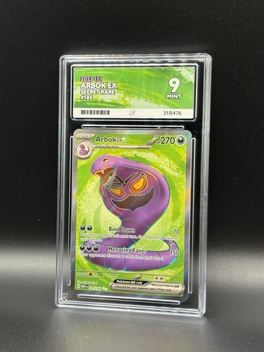 Arbok ex graded ACE 9 for sale on eBay
