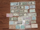WWII Military Currency Notes