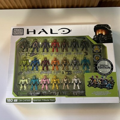 Mega Bloks Halo Spartan Tribute Pack Exclusive Minifigure 20-Pack 97520 Complete