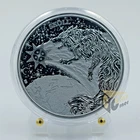 2024 Germania Ragnarok Sköll 1 oz Black Silver BU