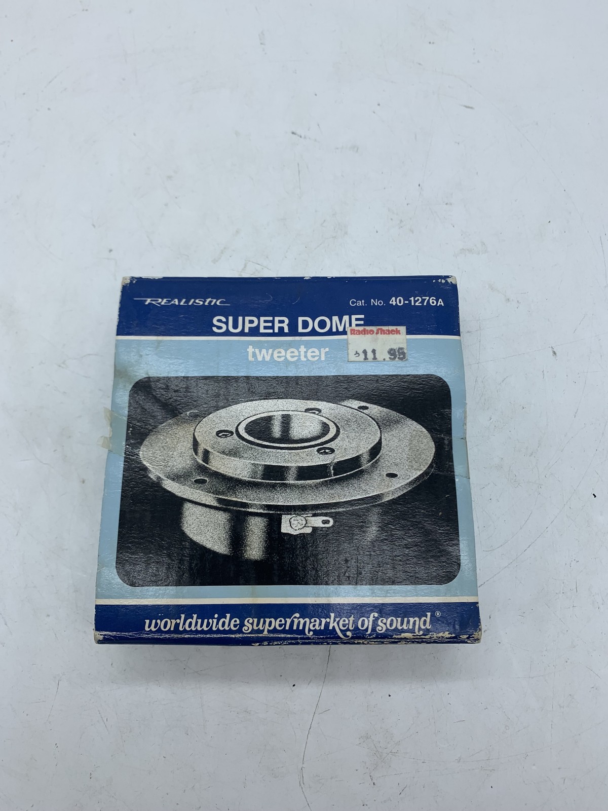Open Box Radio Shack Realistic 40-1276A Super Dome Tweeter Speaker ~ FREE S/H