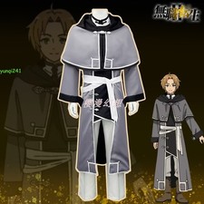 Mushoku Tensei: Jobless Reincarnation Rudeus Greyrat Full-Set Cosplay Costumes