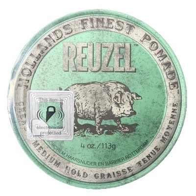Reuzel Green Medium Hold Grease Pomade 4 oz 113g