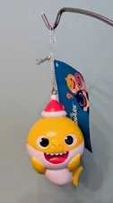 Nickelodeon Pinkfong Yellow Baby Shark 2021 Christmas Ornament~NWT