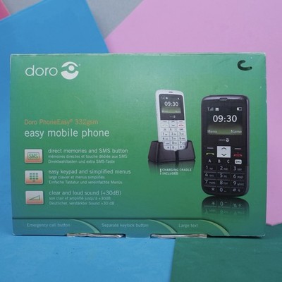 Doro Phone Easy 332 g/m² (entsperrt) Handy weißes Modell, voll funktionsfähig