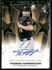 2025 Topps Update #BSAU-TH Thomas Harrington Baseball Stars Autographs Gold #/50
