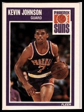 1989-90 Fleer #123 Kevin Johnson