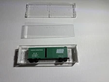 Micro-Trains 20160 N Scale 40' Standard Boxcar Penn Central #103601 Green