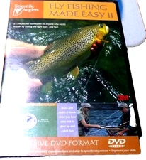 Fly Fishing Made Easy II DVD Video Interactive 2005 Scientific Anglers