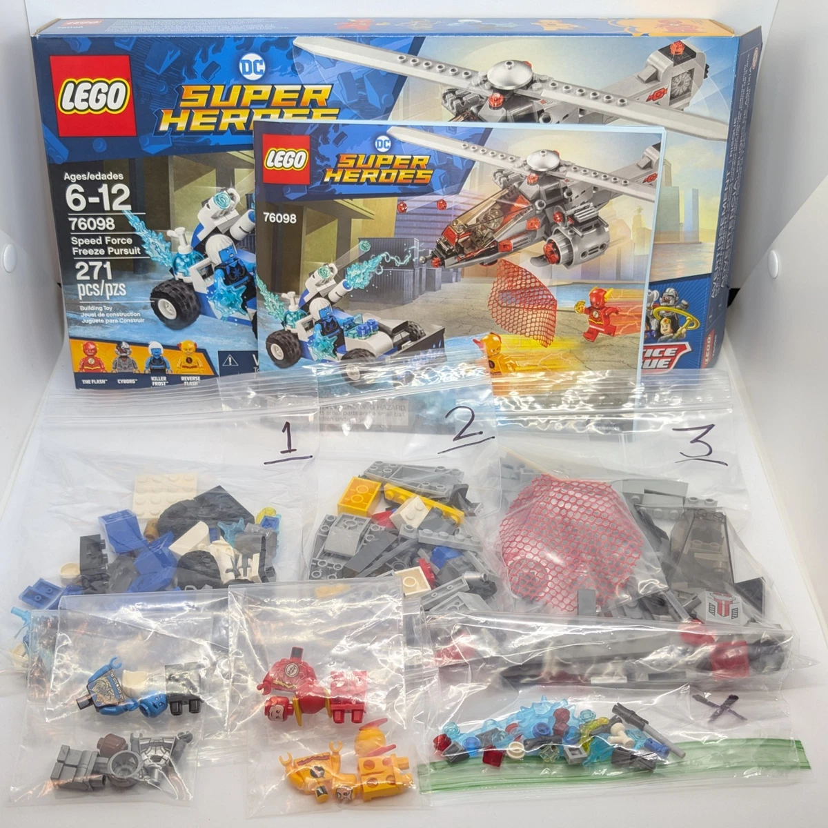 Speed Force Freeze Pursuit LEGO (R) Complete Sets & Packs for sale