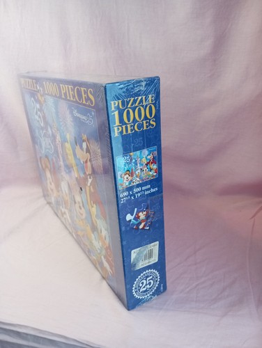 PUZZLE DISNEYLAND PARIS EDITION LIMITEE 25 ANS 1000 PCS CLEMENTONI NEUF - Photo 3/5