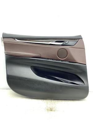 2014 - 2018 BMW X5 F15 OEM LH FRONT LEFT DOOR TRIM PANEL *INDENT 