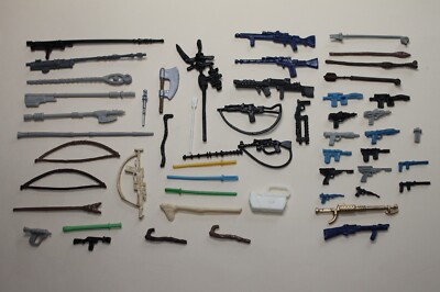 Star Wars vintage Repro 53 Waffen und Zubehör für Figuren 70/80er