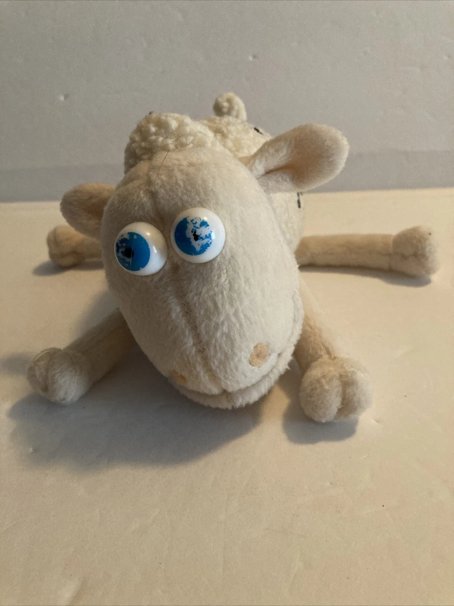 RARE Number 1 2 Serta Sleep Number Sheep Plush Blue 1 2 7 Braces