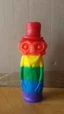 Mister Babadook 5,5" Ręcznie robiona figurka z żywicy - Wariant Tęczowej Dumy