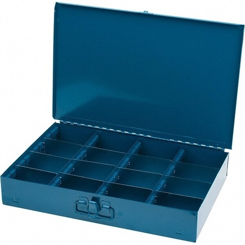 PRO SOURCE Steel 5-Compartment Box: 18-3/4” wide x 12-1/2” deep x 3” high - Picture 9 of 16