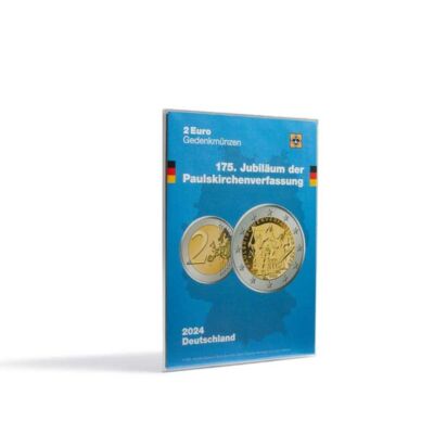 Münzkarte für dt. 2-Euro-Gedenkmünze 2024 175. Jubiläum der Paulskirchenverfassu
