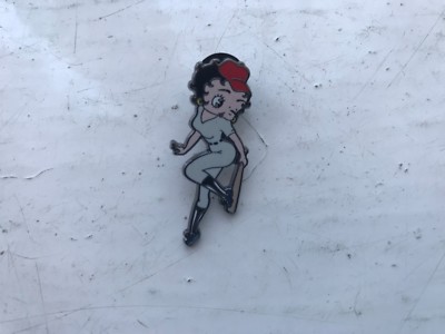 DANBURY MINT Die Betty Boop Emaille Anstecknadel Kollektion - Baseball Spieler