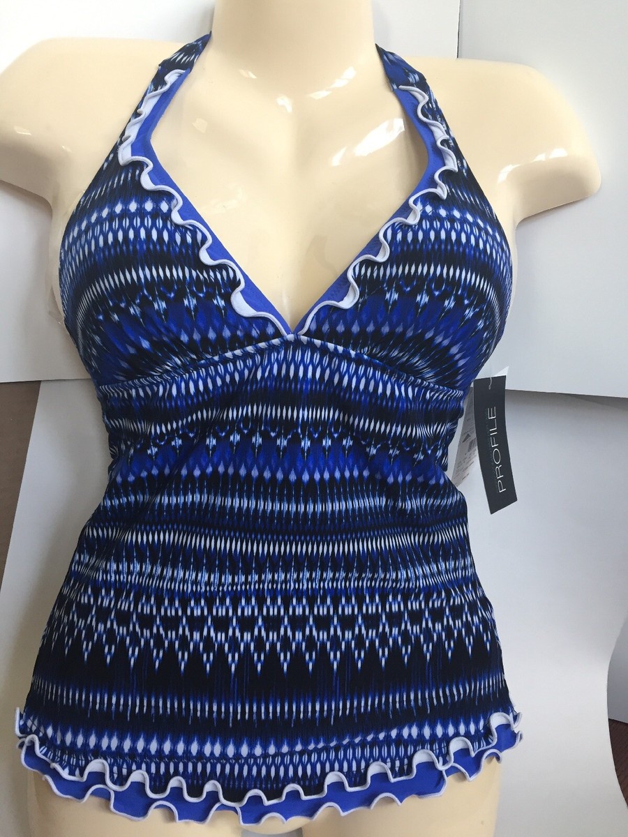 Profile By Gottex Damen Tankini „Sugar And Spice“ – Mit Bügel, Verstellbaren Trägern, E-Cup