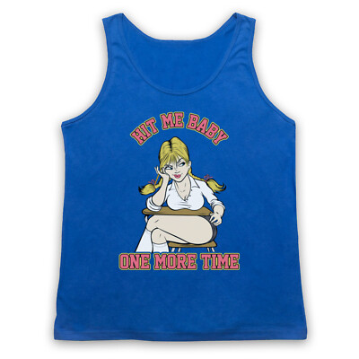 BRITNEY SPEARS INOFFIZIELLER COMIC-STIL HIT ME BABY POP ERWACHSENE WESTE TANK TOP