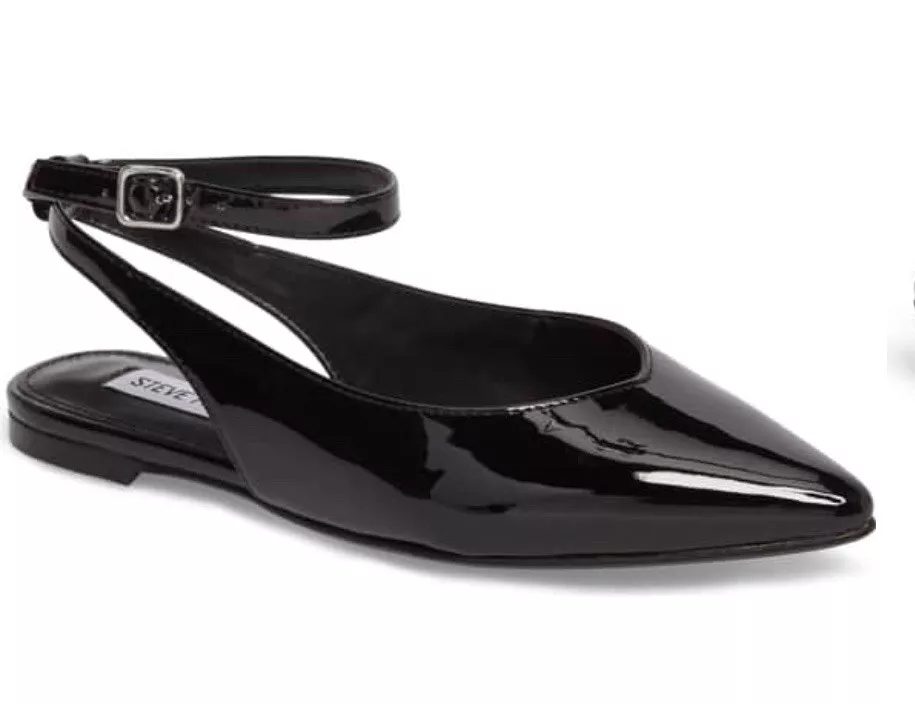Steve madden ankle strap best sale flats