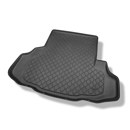 Tapis de coffre pour Jaguar XF antidérapant et toutes saisons Noir 1Pcs
