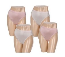 Breezies Nylon Lycra Hi-Cut Briefs A45690 Choice of Colors and Sizes