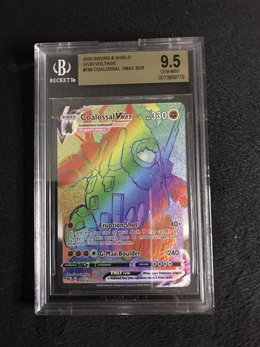 Coalossal VMAX graded BGS 9.5 for sale on eBay