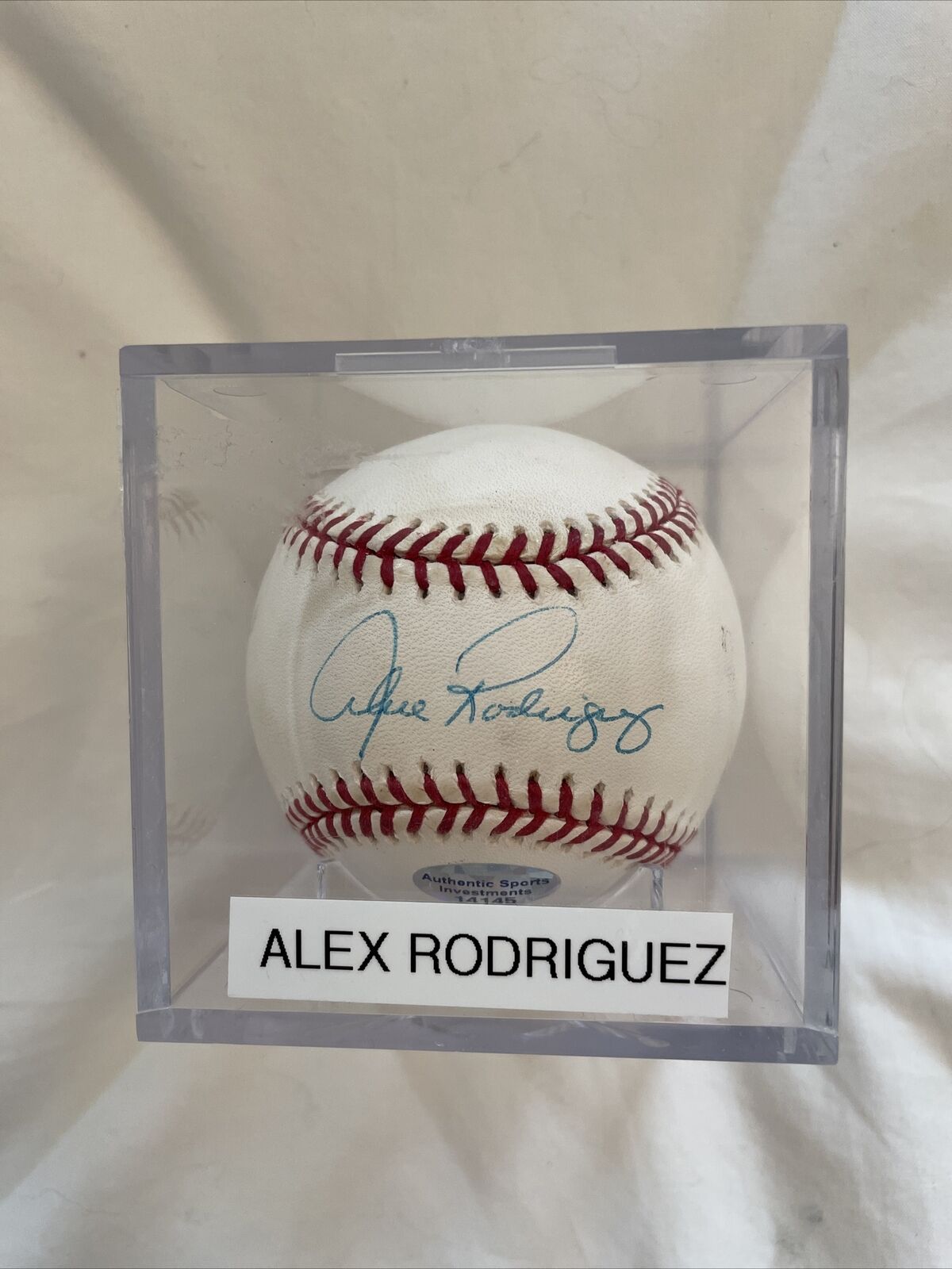 Challenge the lowest price of Japan ☆ overseas Alex Rodriguez Signed League Major Baseball