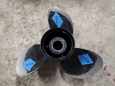 ALUMINUM 13 1/4" X 17P MERCURY BLACK MAX PROP, 48-77344A45 17P, FLO TORQ, P7426