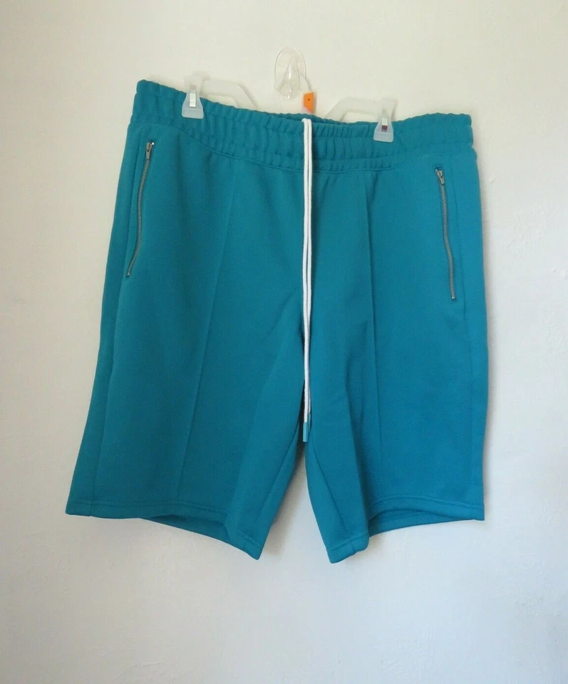 Bermudas Puma X TMC Hustle Way verde azulado XXL NUEVAS CON ETIQUETAS
