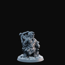 Halfling Male Hero/Villain Epic Fine Detailed DnD Miniatures RPG Tabletop Models