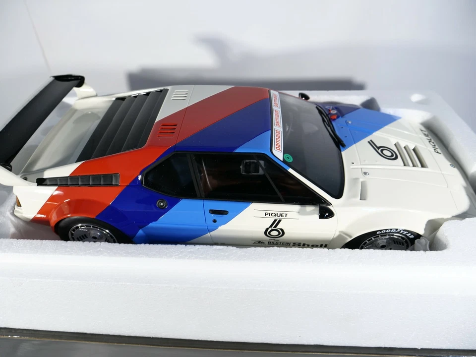 CMR N° 120001 BMW M1 Procar #6 Nelson Piquet 1979 Scatola 1/12 Nuova Scatola MIB - Immagine 3 di 4