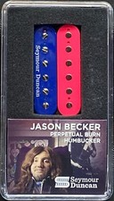 Seymour Duncan Jason Becker Perpetual Burn Trembucker - Blueneon Pink Zebra