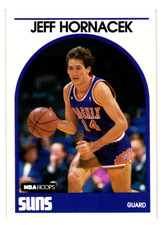 1989-90 NBA Hoops Basketball Jeff Hornacek RC Card #229 Phoenix Suns   