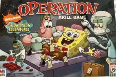 2007 Spongebob Squarepants Operation Game Replacement Parts You Pick