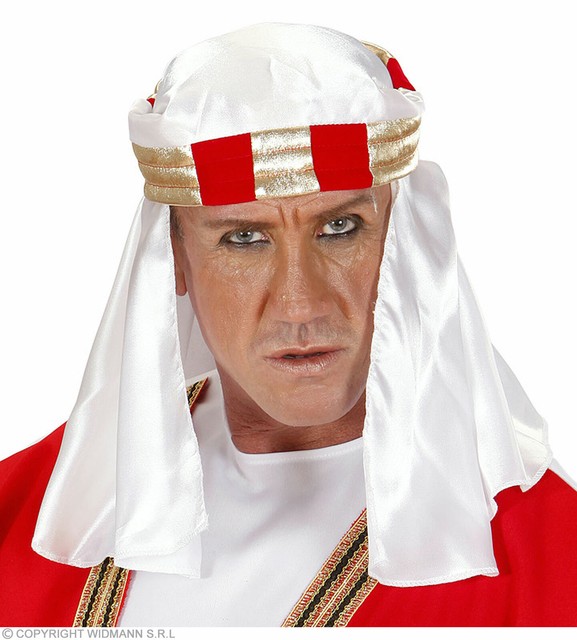 arabische Kopfbedeckung Scheich Kopftuch Turban Araber