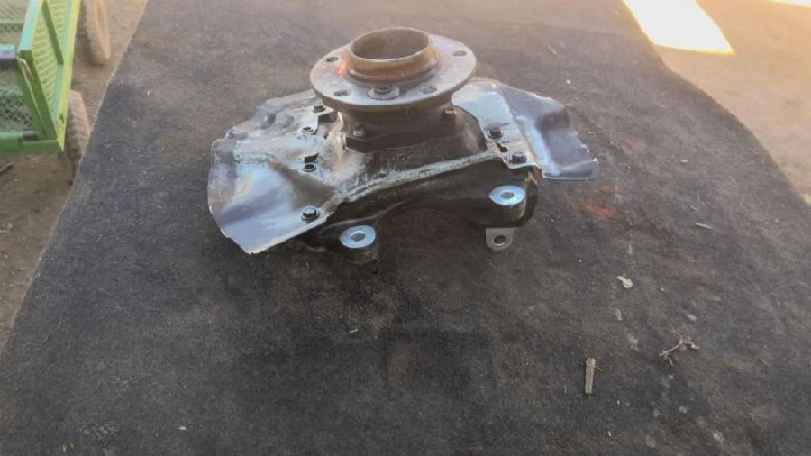 BMW 535i 2008-2010 conductor husillo delantero izquierdo nudillo OEM Foto 2 de 4