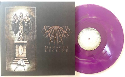 UNDERDARK - MANAGED DECLINE - Limited Edition Purple/Cream Swirl Vinyl New MINT
